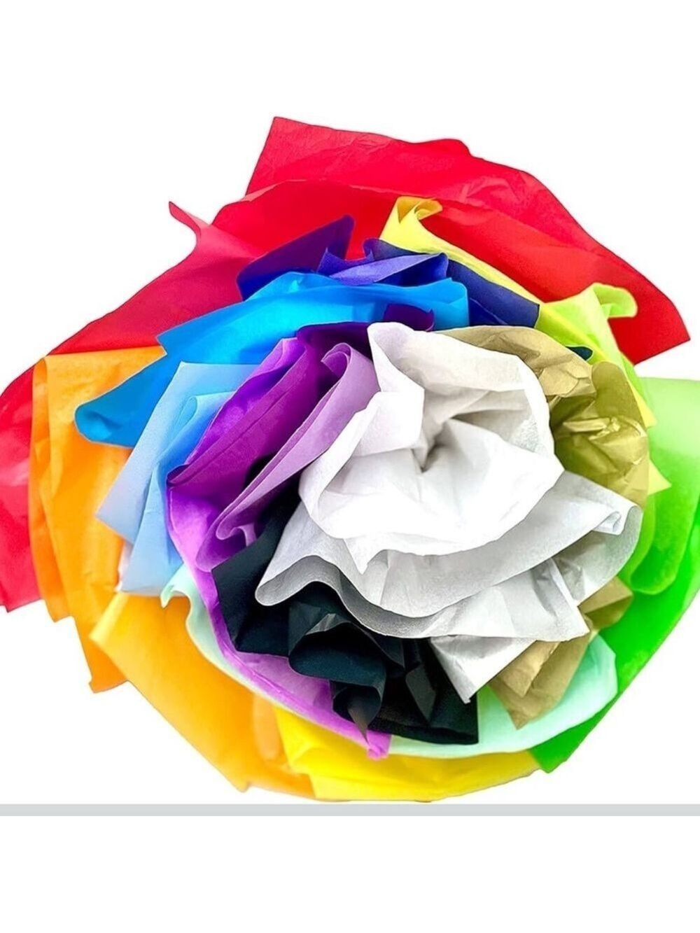 Colorful Tissue Paper Pack - 100 Sheets - Picture 3 of 5